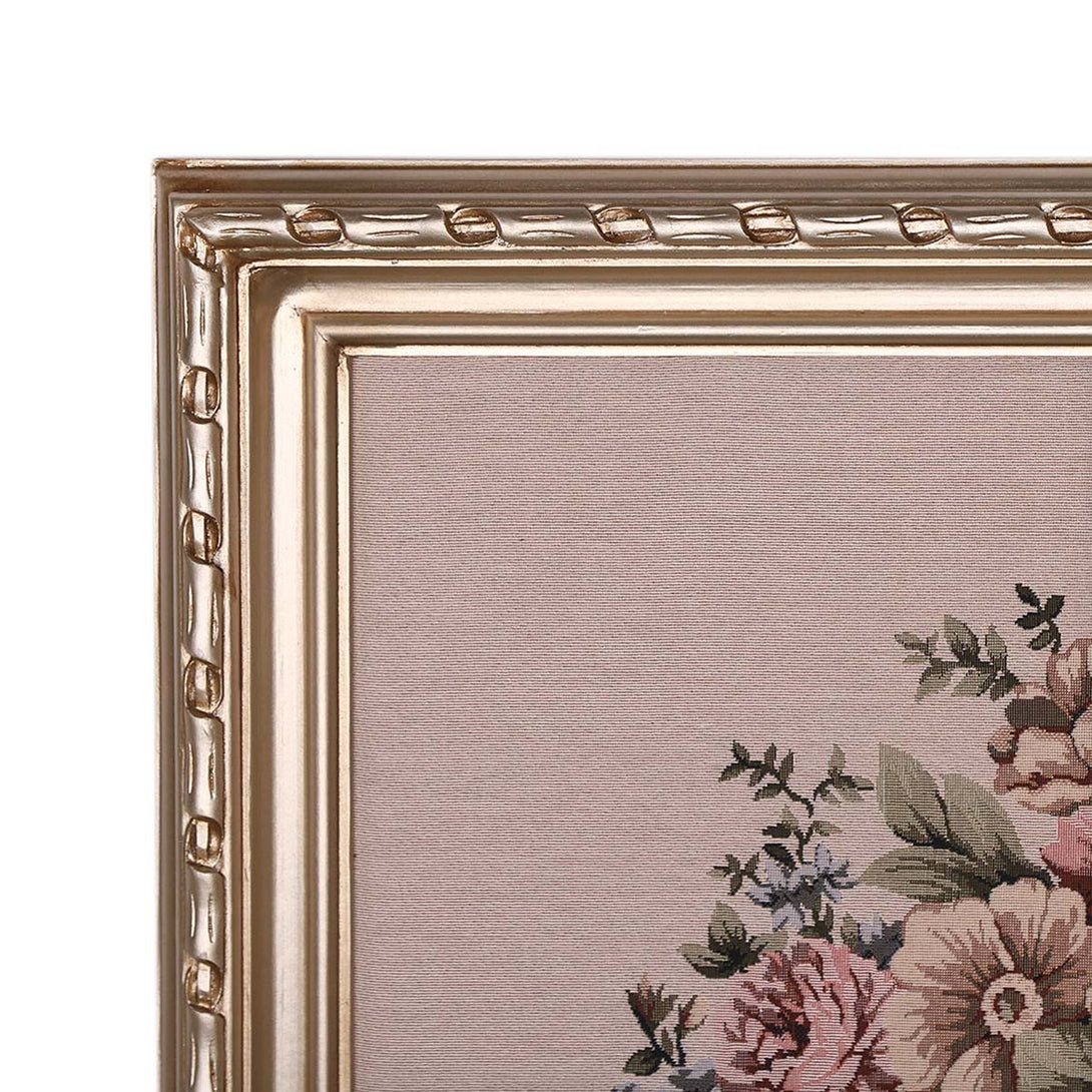 Floral Gobelin Tapestry Wall Art - Ornamental Roses - Code 003 focus top