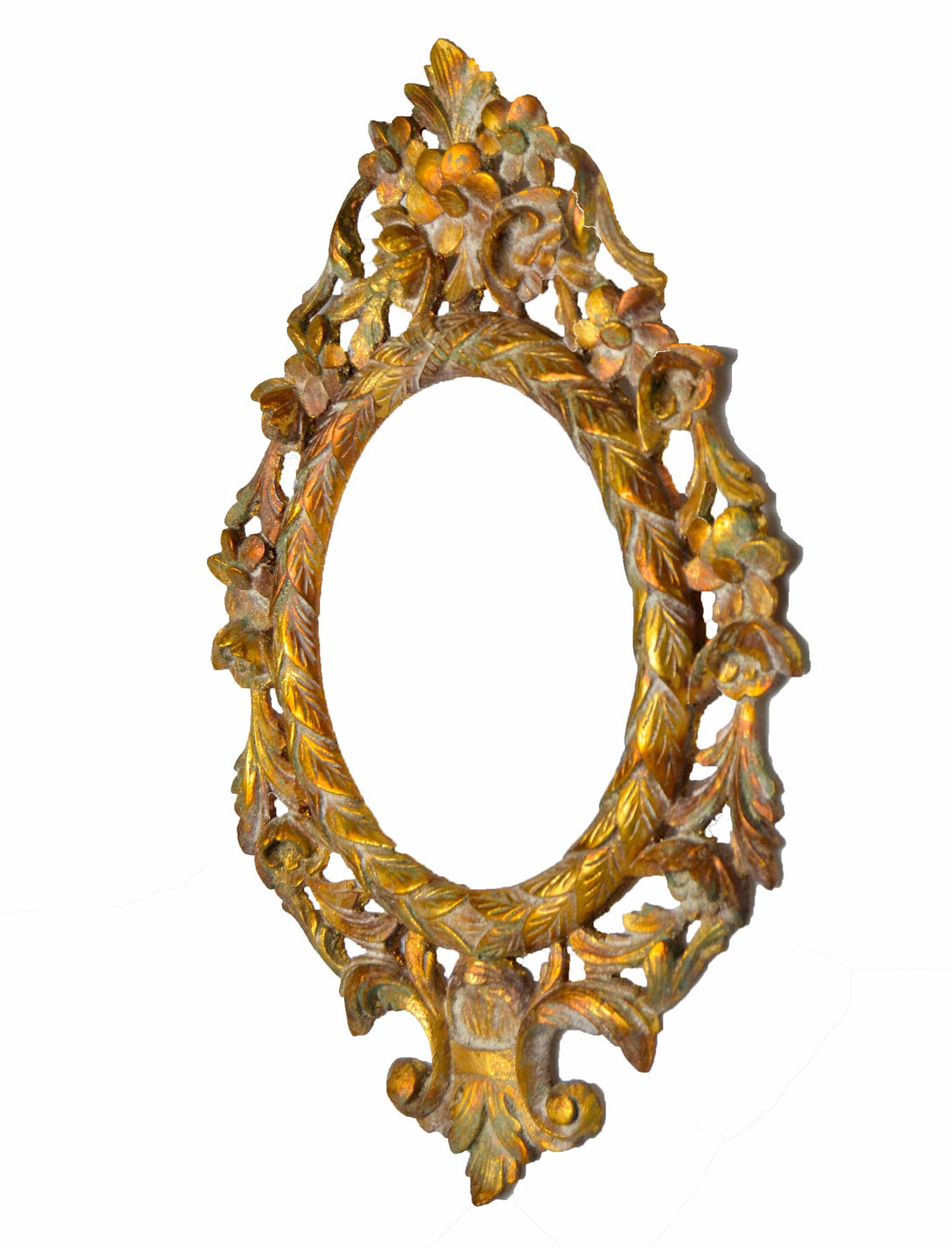 French antique style frame handmade, gold and bronze - KAMAL HANDMADE