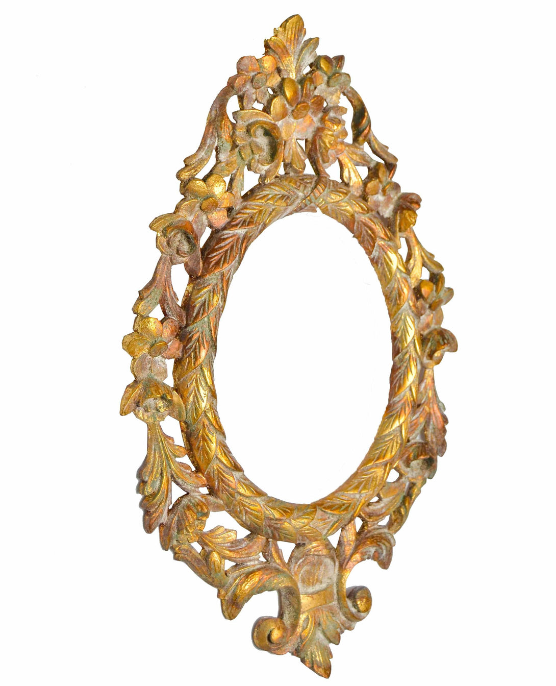 French antique style frame handmade, gold and bronze - KAMAL HANDMADE