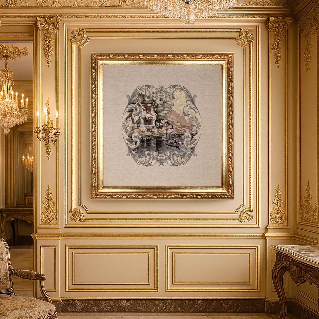 Classic European home Gobelin Tapestry template 1