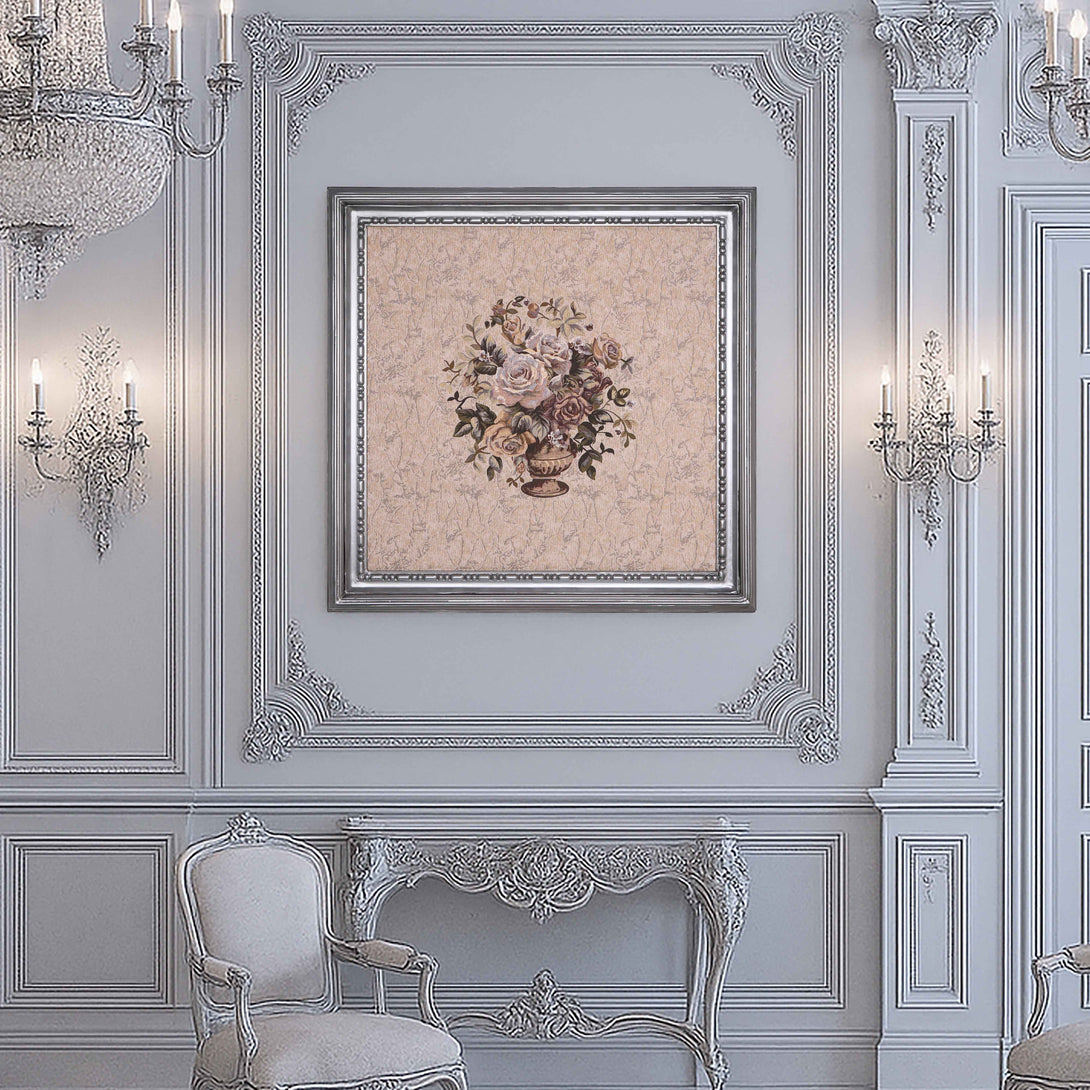 Royal Tapestry with Silver frame