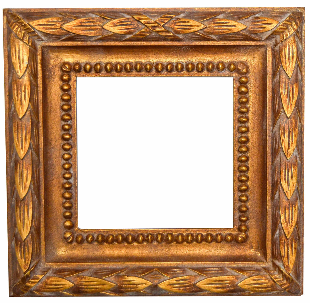 vintage picture frame photo vintage, square shape - KAMAL HANDMADE